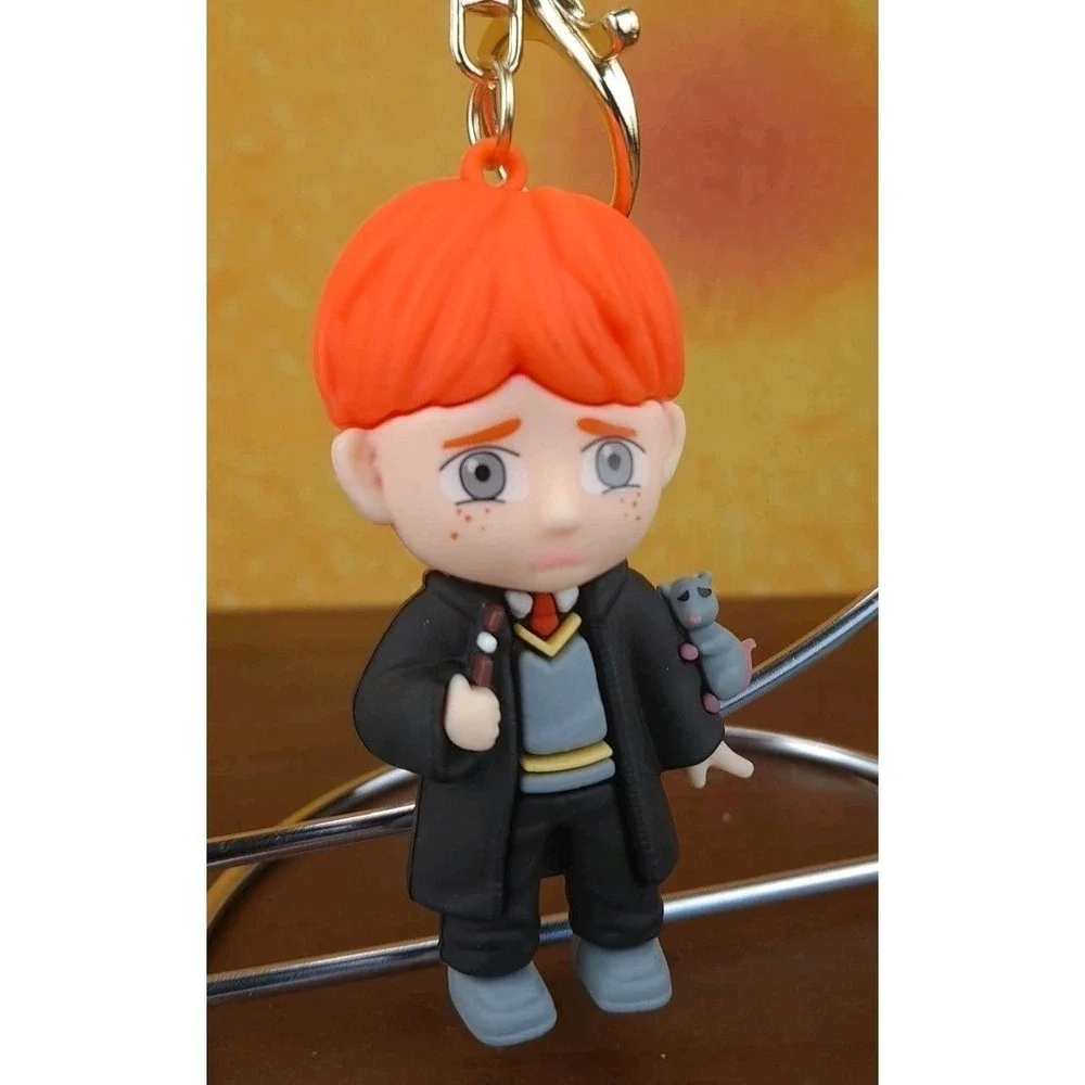 Ron Weasley Harry Potter KEYCHAIN BAG CLIP PVC 3D